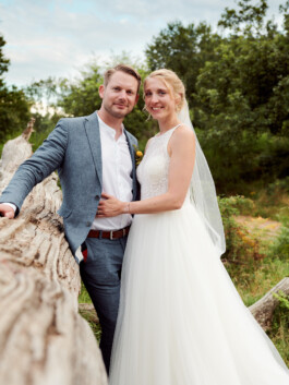 Hochzeitsfotografie Vincent Kleemann, Paar in der Warner Heide 